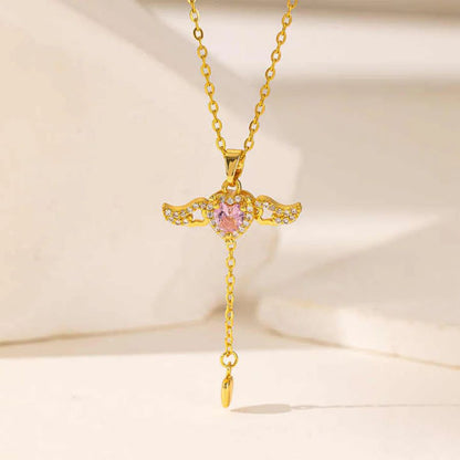 Melek Kanadı Aşk kolyesi